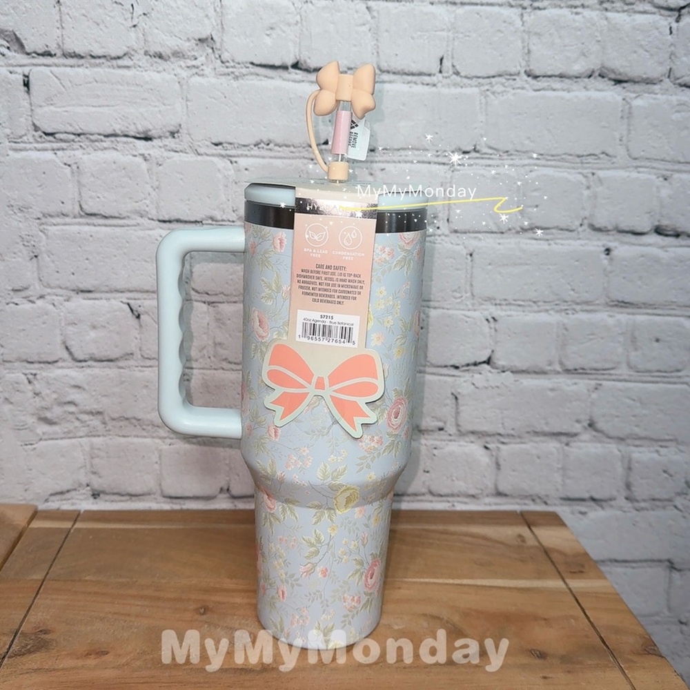 Hydragear Floral Bow Tumbler 40oz - Picture 2 of 3